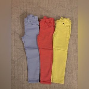 Lot of 3 Crewcuts pants - Size 5